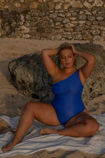 Ready to ship:  Solara swimsuit - Mediterranean blue