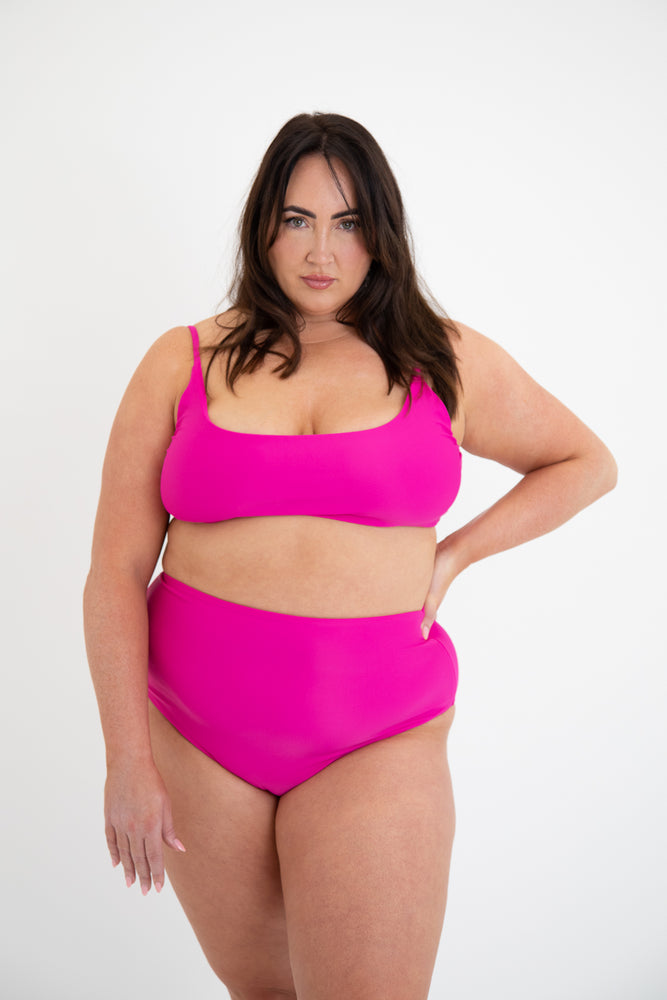 
            
                Load image into Gallery viewer, Cora brief - Pink Hibiscus
            
        